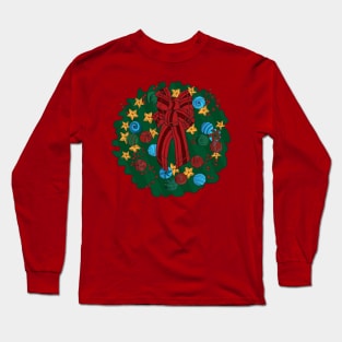 Holly on Your Front Door Long Sleeve T-Shirt